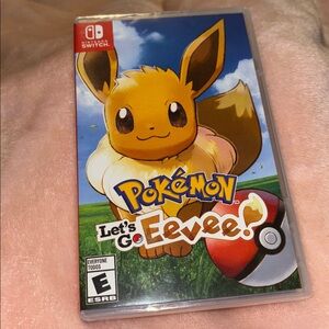 Pokémon Let’s Go Eevee Nintendo Switch Game Rate E Brand New Unopened